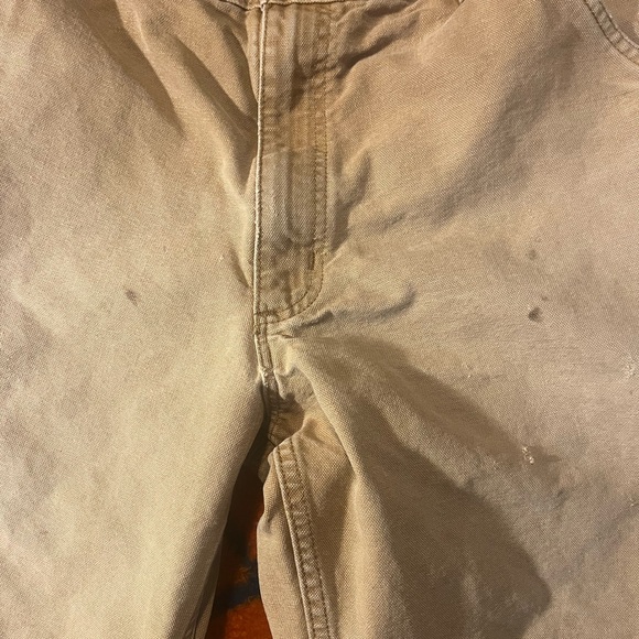 VINTAGE CARHARTT CANVAS JEANS - Picture 4 of 5